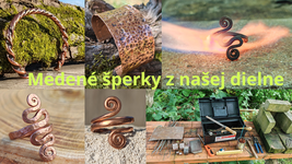 Medené šperky z našej dielne