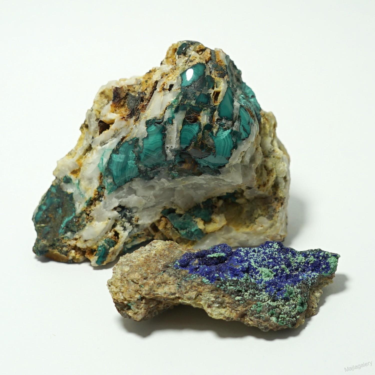 Pseudomalachit, Azurit malachit 