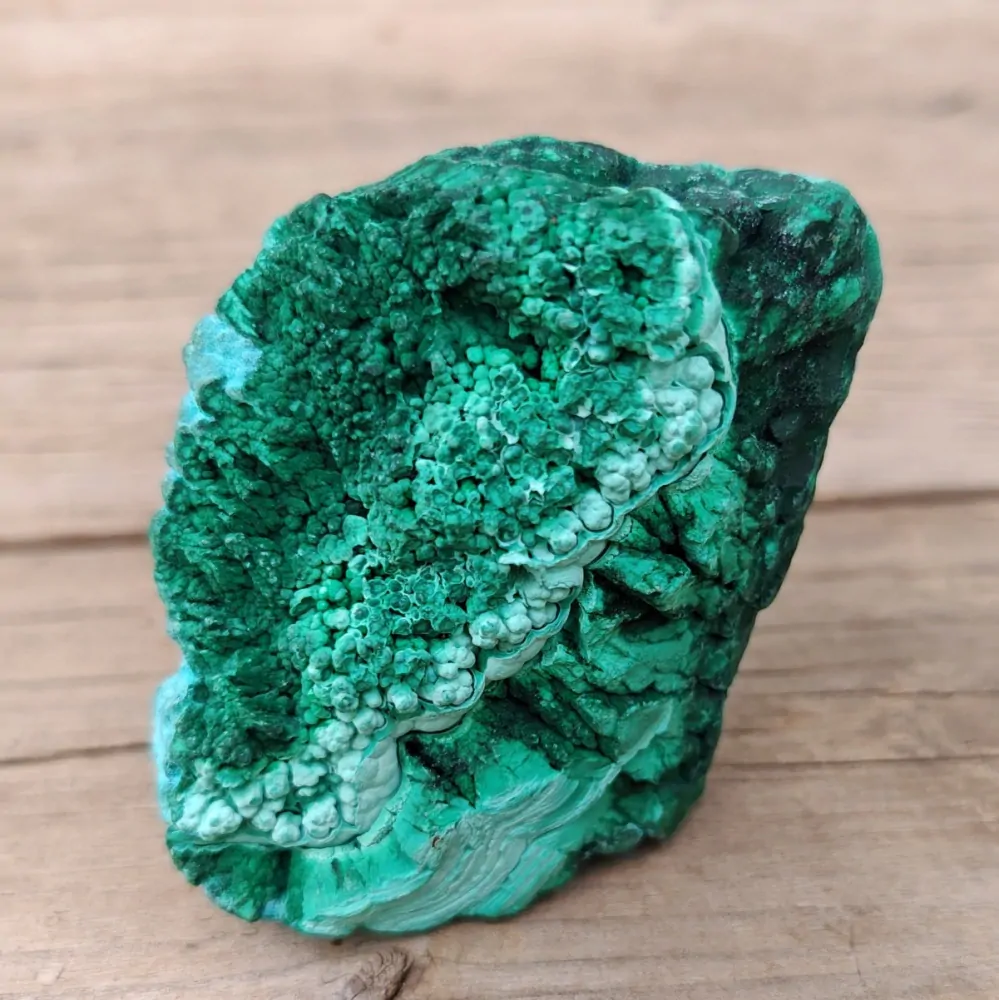 Chryzokol,Malachit natural 