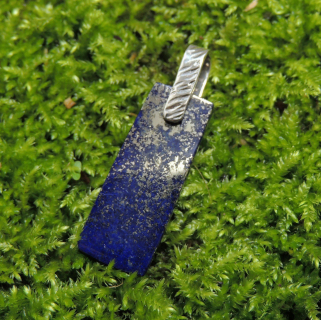 Lapis Lazuli strieborný prívesok 